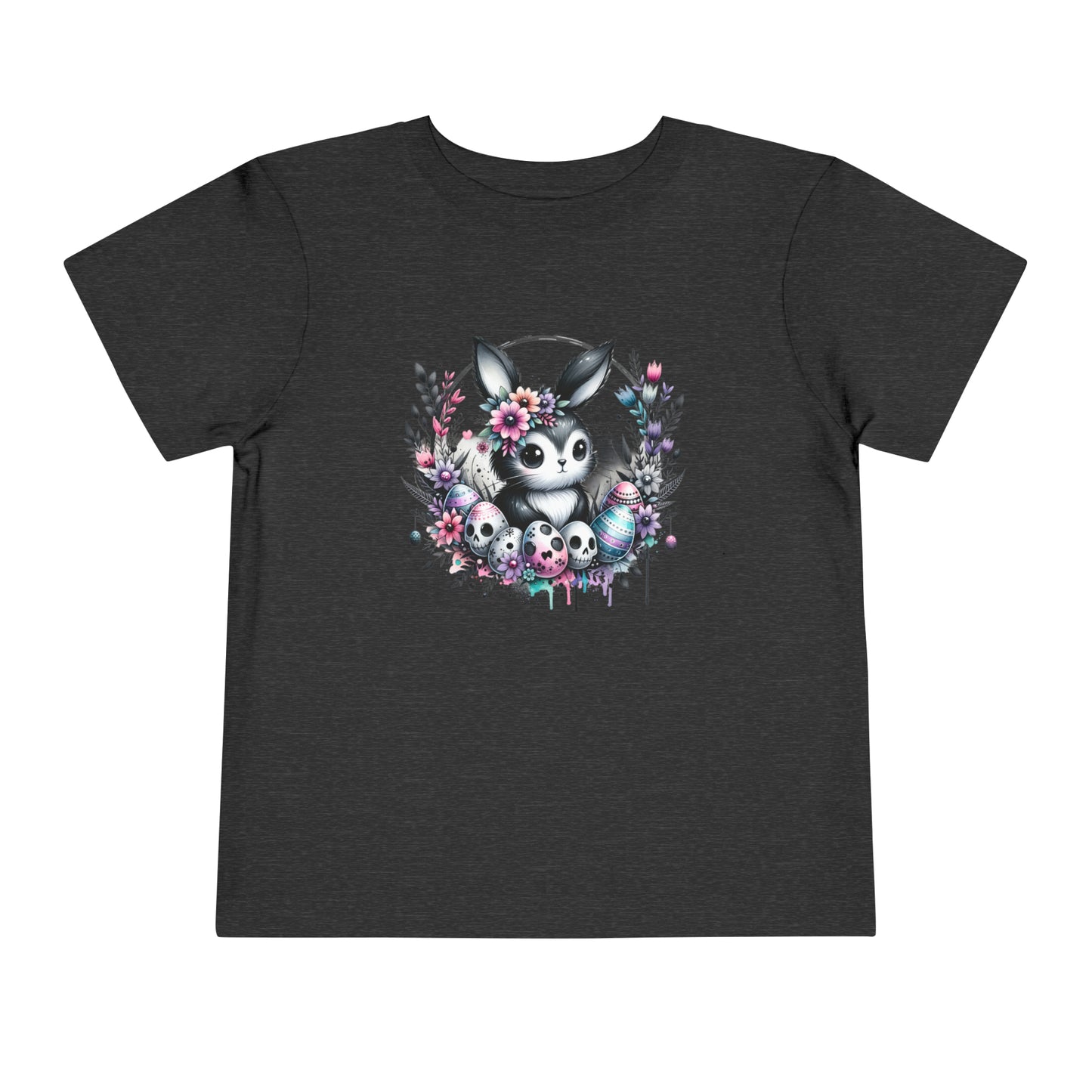 Dark Bunny Toddler Short Sleeve Tee (2T-5T)