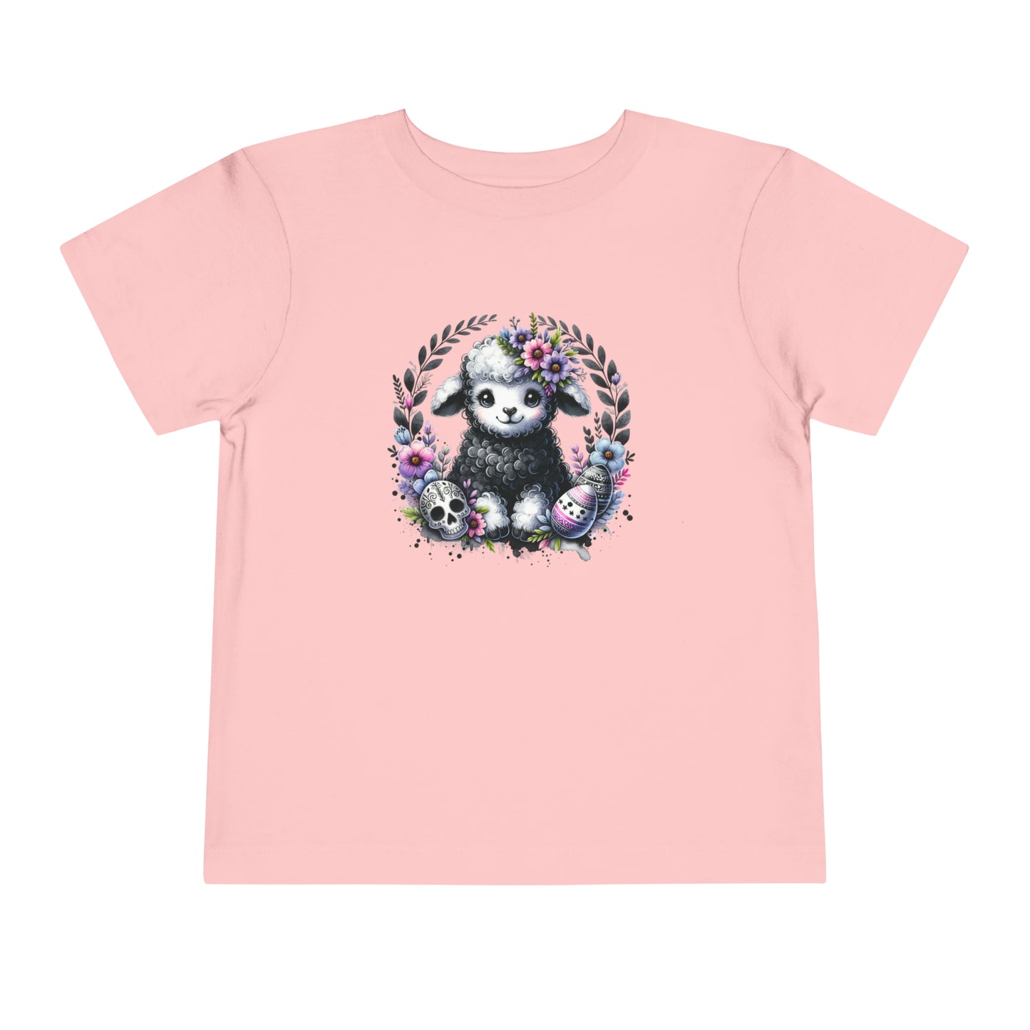 Dark Lamb Toddler Short Sleeve Tee (2T-5T)