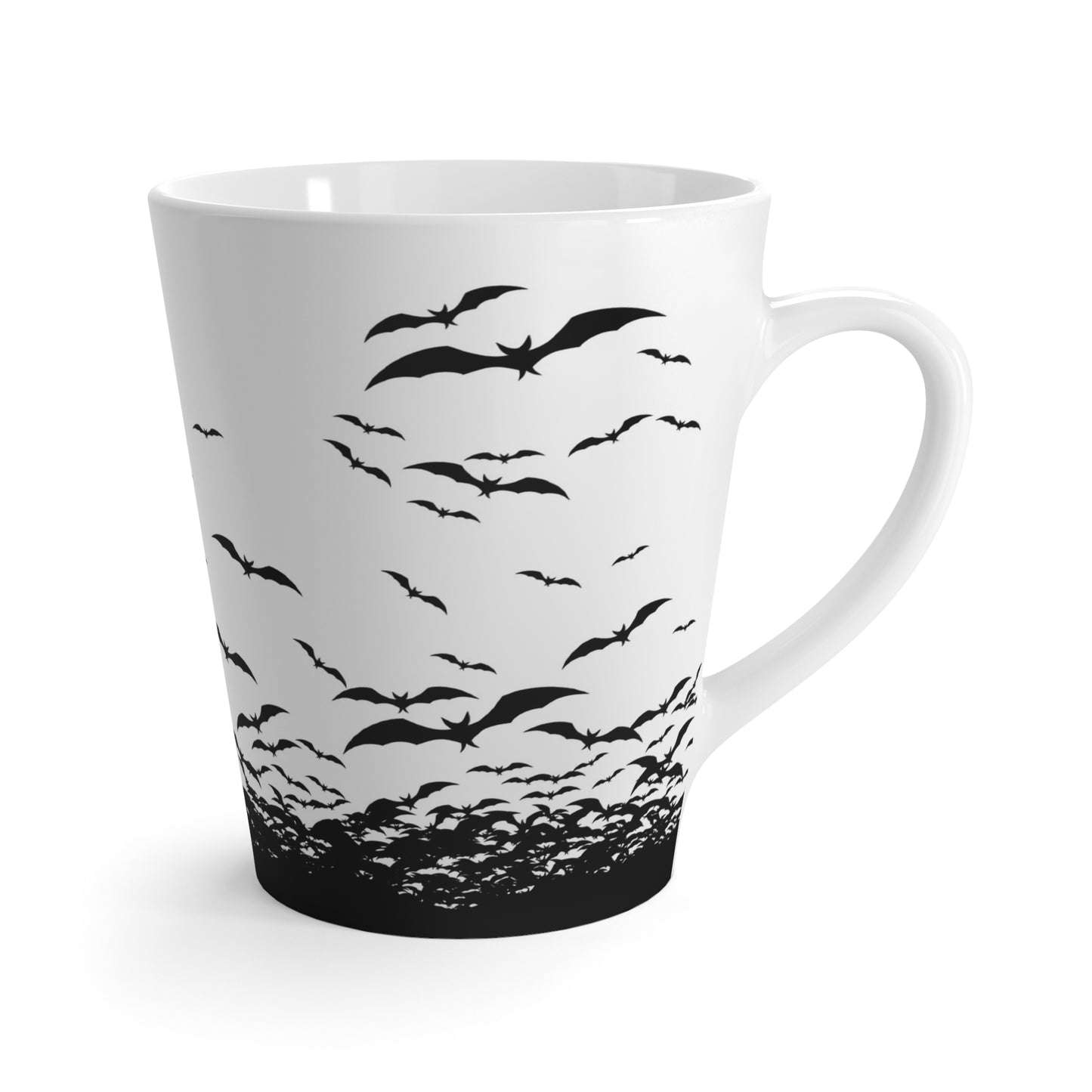 Flock of Bats Latte Mug