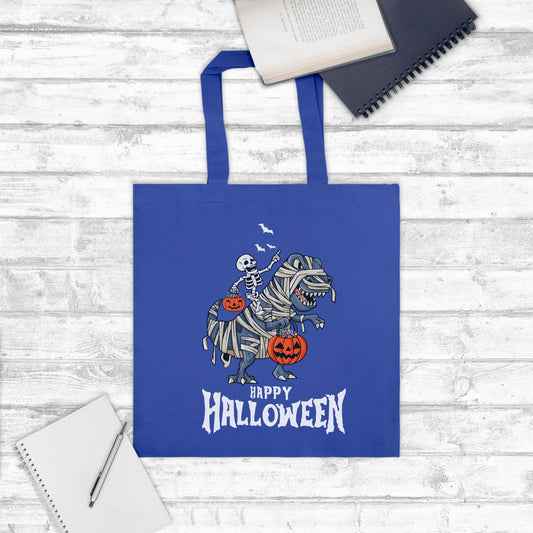 Mummy Rex Trick or Treat Lightweight Tote Bag