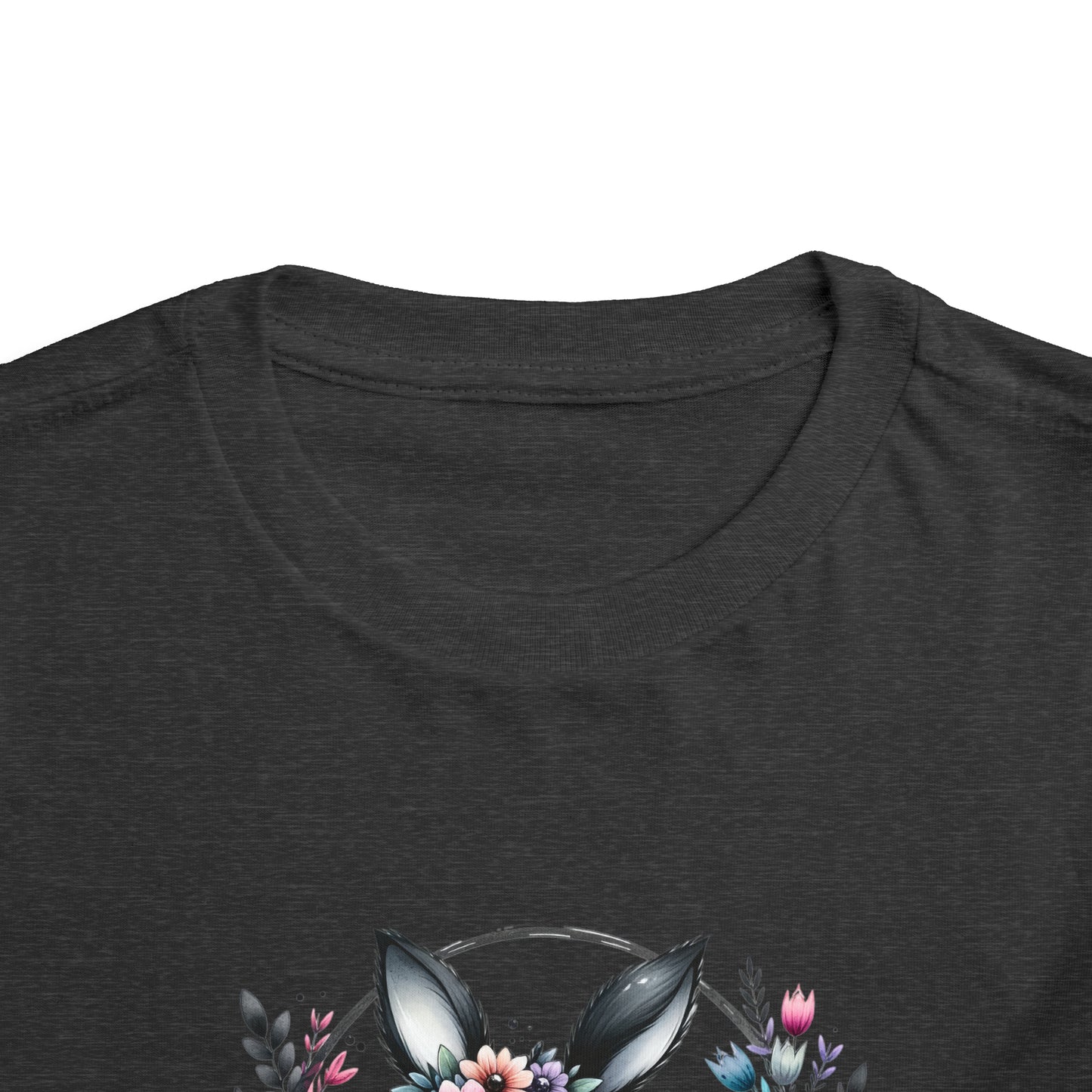 Dark Bunny Toddler Short Sleeve Tee (2T-5T)