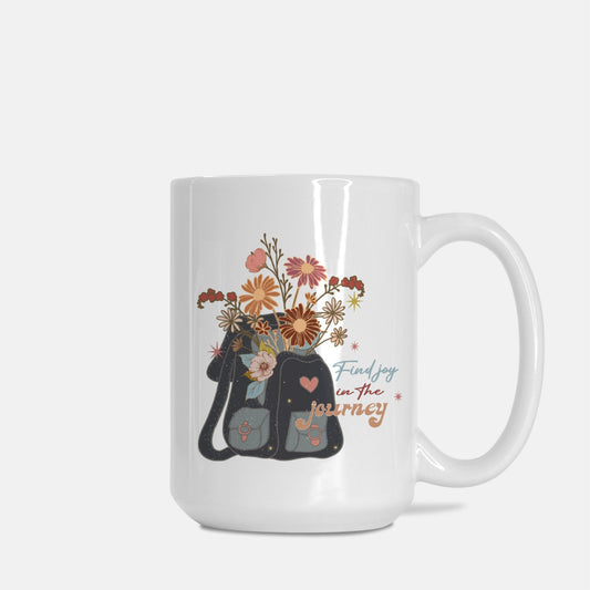 Find Joy In The Journey Deluxe 15oz. Mug