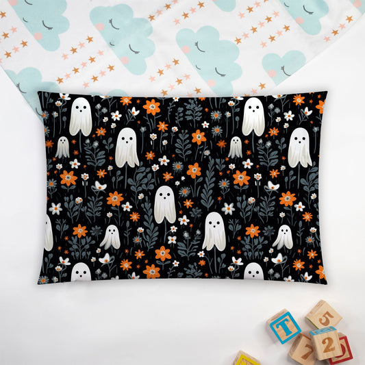 Ghost in the Wildflowers Toddler Pillowcase