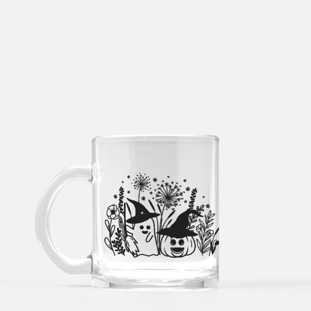 Halloween Buddies Heavy 10oz. Glass Mug