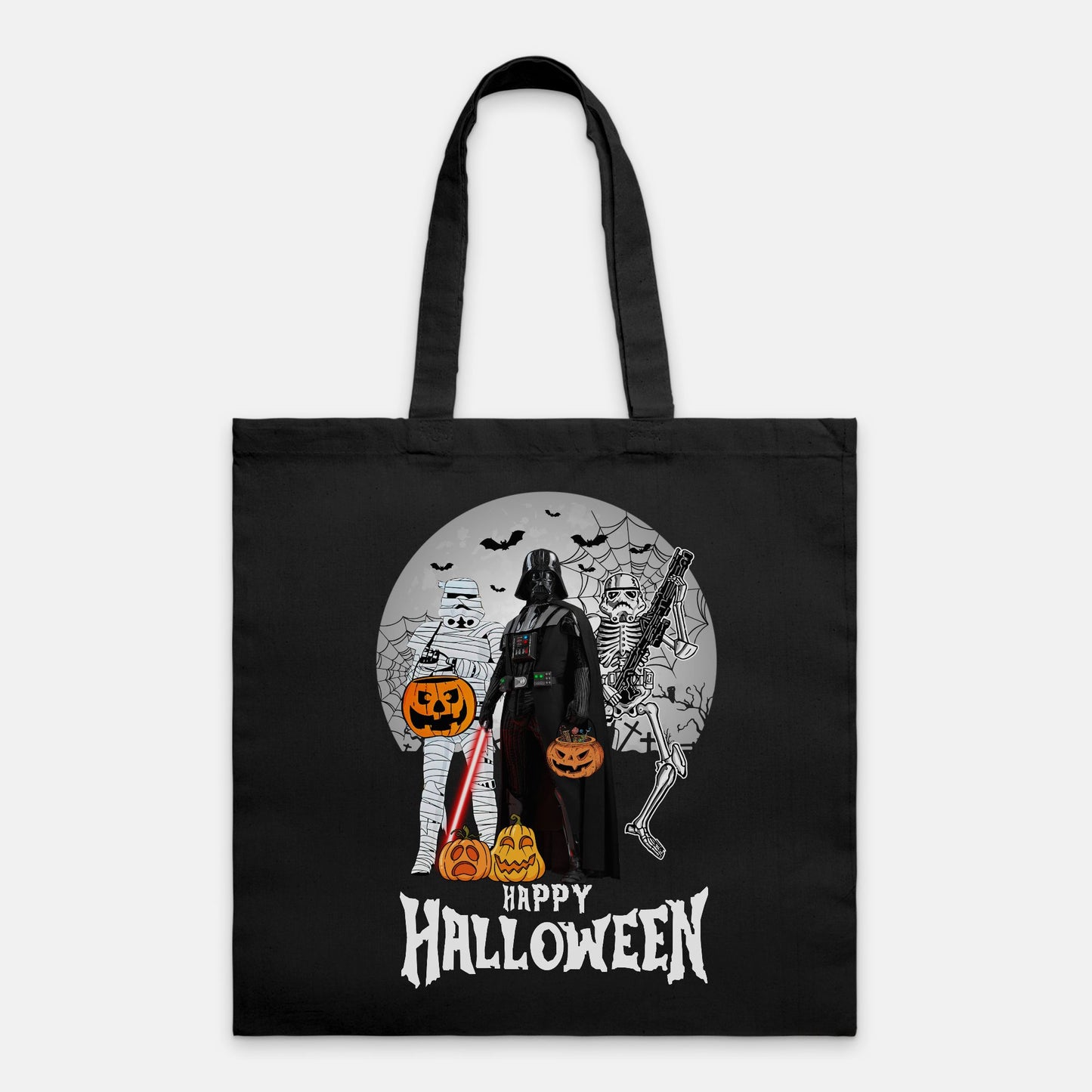 Halloween Trick or Treat Lightweight Tote Bag