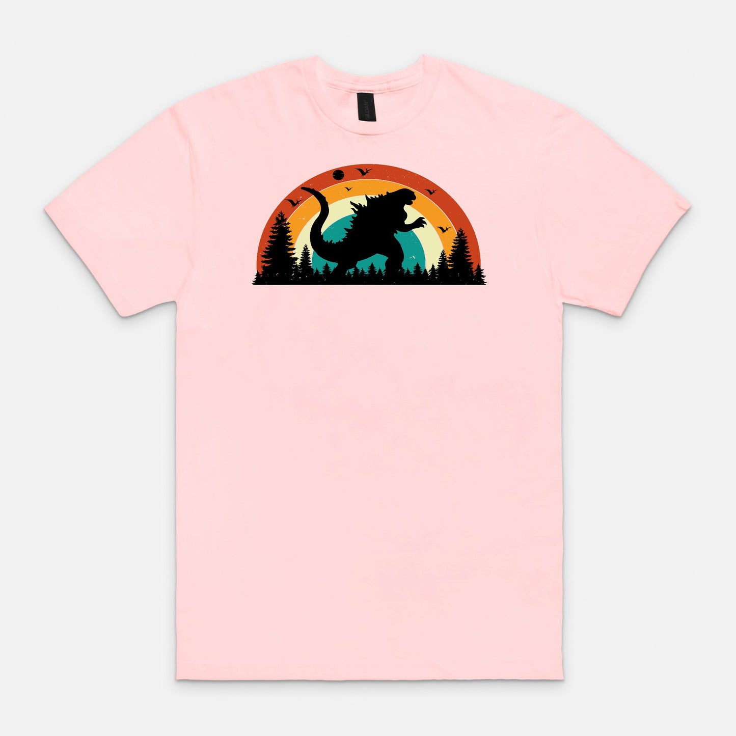 Godzilla Silhouette Unisex Soft-style T-Shirt