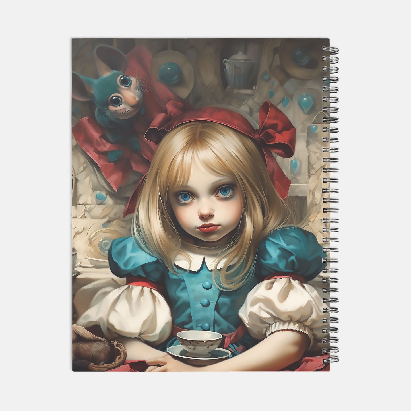 Dark Gothic Alice Softcover Notebook